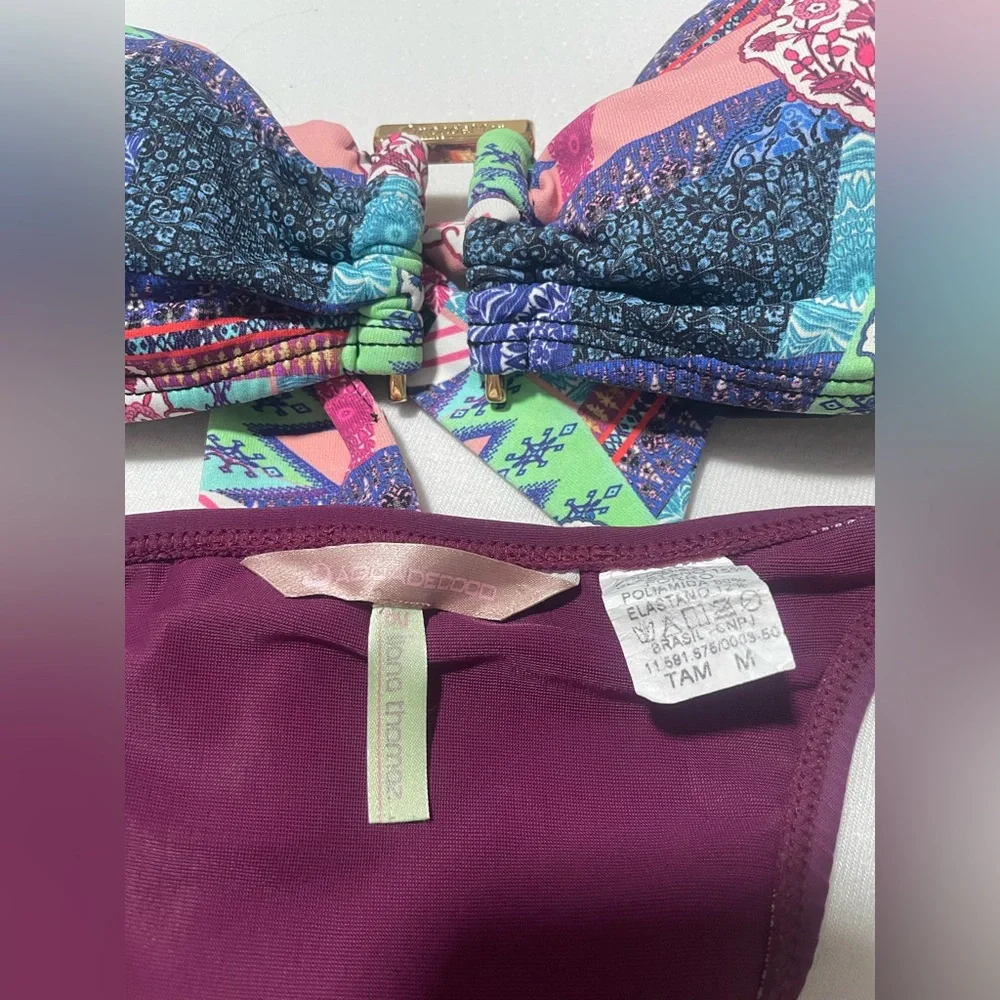 Colorful Patterned Bikini Set - Picture 4 of 4